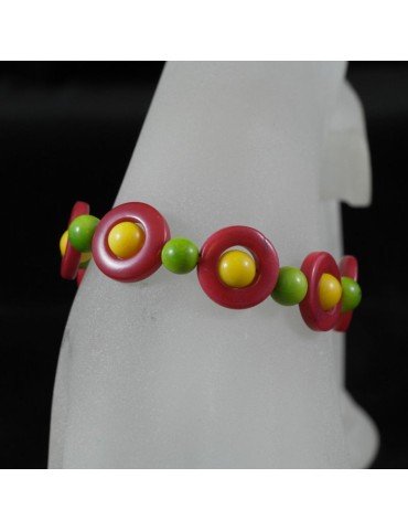 Bracelet perles tagua