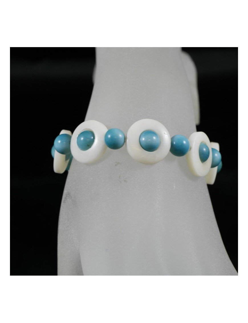Bracelet perles tagua