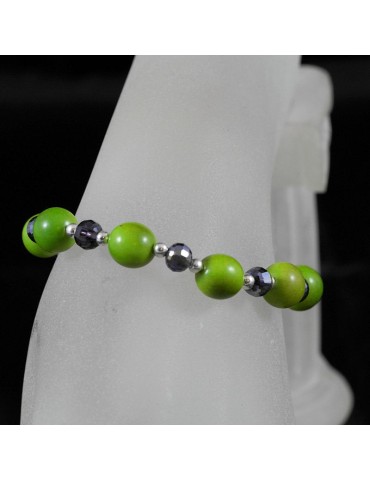 Bracelet perles tagua