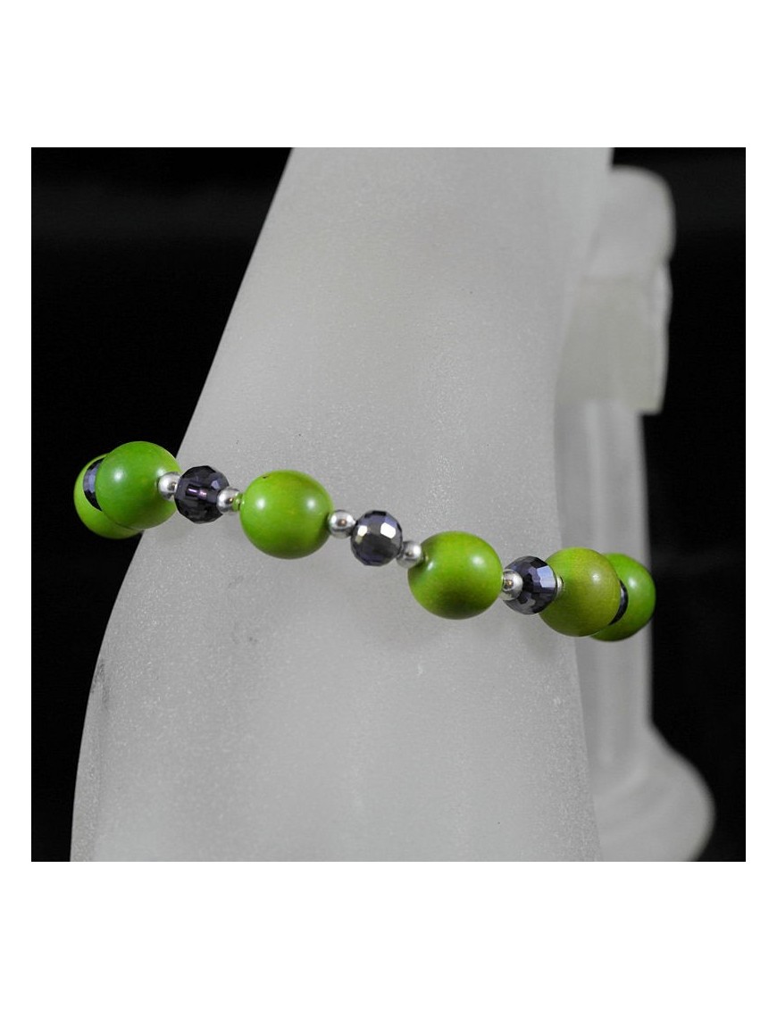 Bracelet perles tagua