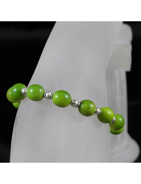 Bracelet perles tagua Bracelet perles tagua