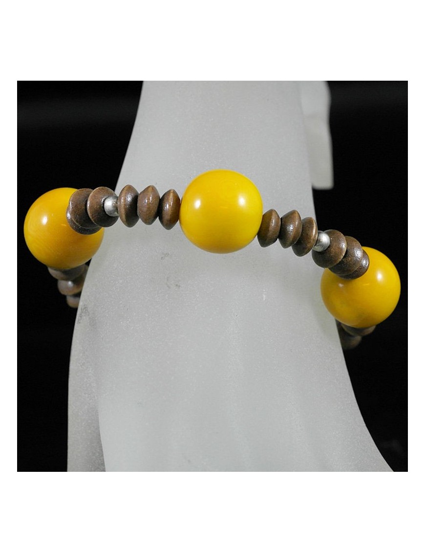 Bracelet perles tagua