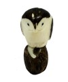 Chouette taillée dans la graine de tagua