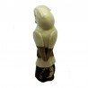 Chouette taillée dans la graine de tagua
