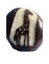 Graine de tagua gravure girafe
