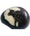 Graine de tagua gravure mouton