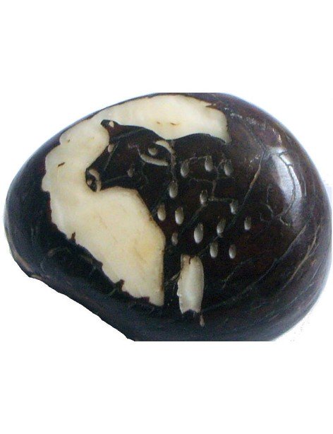 Graine de tagua gravure mouton Graine de tagua gravure mouton