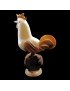 Coq taillé dans la graine de tagua