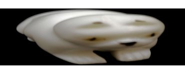 Chat taillé dans la graine de tagua