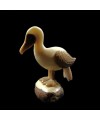Mouette taillée dans la graine de tagua