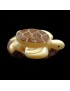 Tortue taillée dans la graine de tagua 