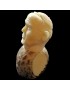  Figurine en tagua à  l'effigie du Pape