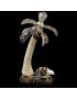 Cocotier taillé dans la graine de tagua 