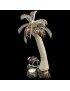 Cocotier taillé dans la graine de tagua 