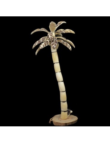 Grand Cocotier taillé dans la graine de tagua