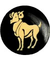 Signe Capricorne en ivoire végétal ou tagua