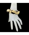 Bracelet tagua bombé 