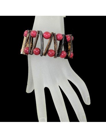 Bracelet tagua et coco