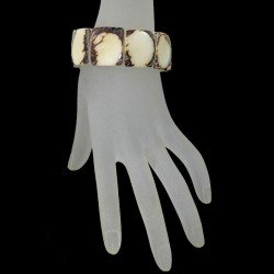 Bracelet plat tagua 