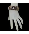 Bracelet plat tagua