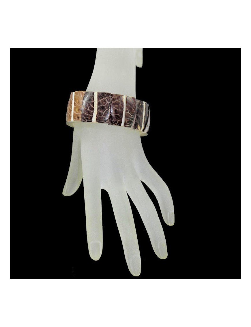 Bracelet plat tagua