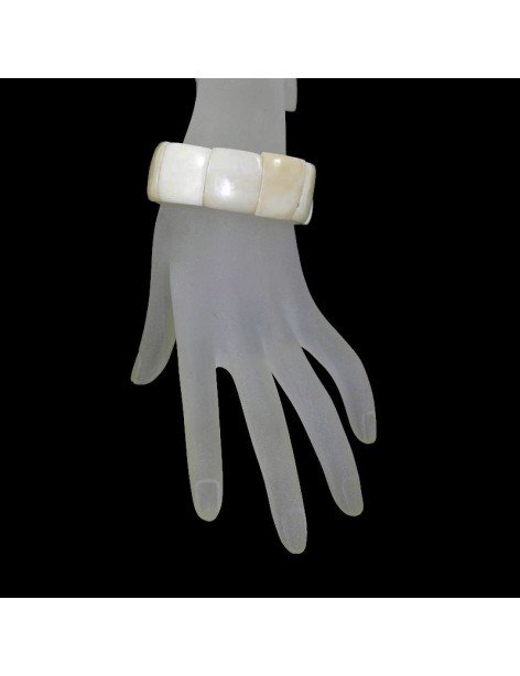 Bracelet plat tagua Bracelet plat tagua