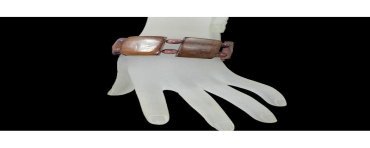 Bracelet plat tagua