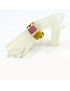 Bracelet plat tagua multicolore