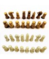 Pièces de Jeu d\'échecs en tagua