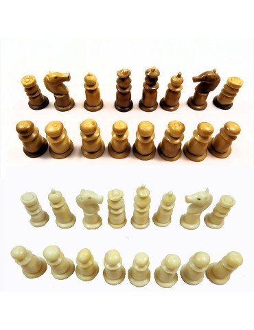 Pièces de Jeu d'échecs en tagua