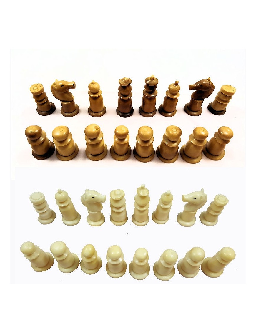 Pièces de Jeu d'échecs en tagua