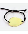 Bracelet tranche de tagua naturelle