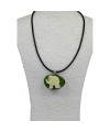 Pendentif, tagua éléphant