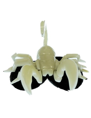 Scorpion taillé dans la graine de tagua 