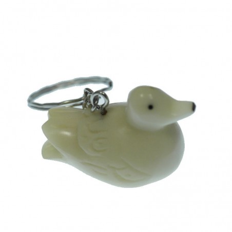 Porte clé canard tagua Porte clé canard tagua