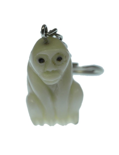 Porte clé singe tagua Porte clé singe tagua