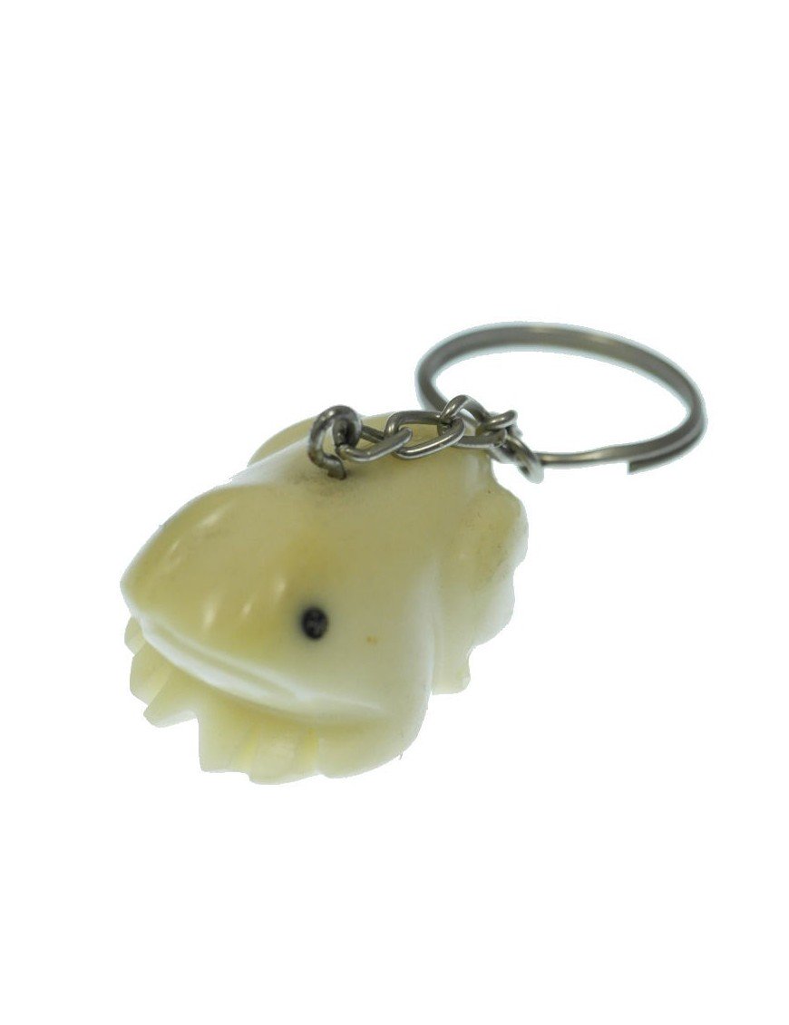 Porte clé grenouille tagua 