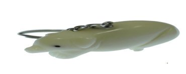 Porte clé cochon tagua 