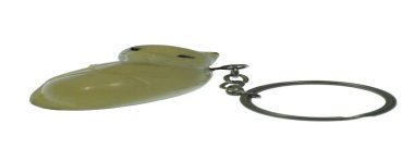 Porte clé chat couché tagua 