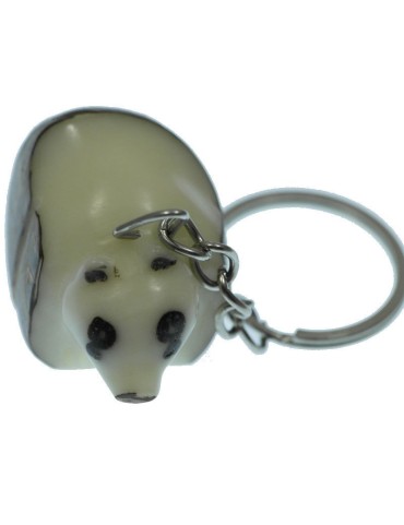 Porte clé panda tagua 