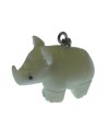 Porte clés rhinocéros tagua