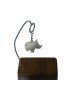 Porte clé rhinocéros tagua