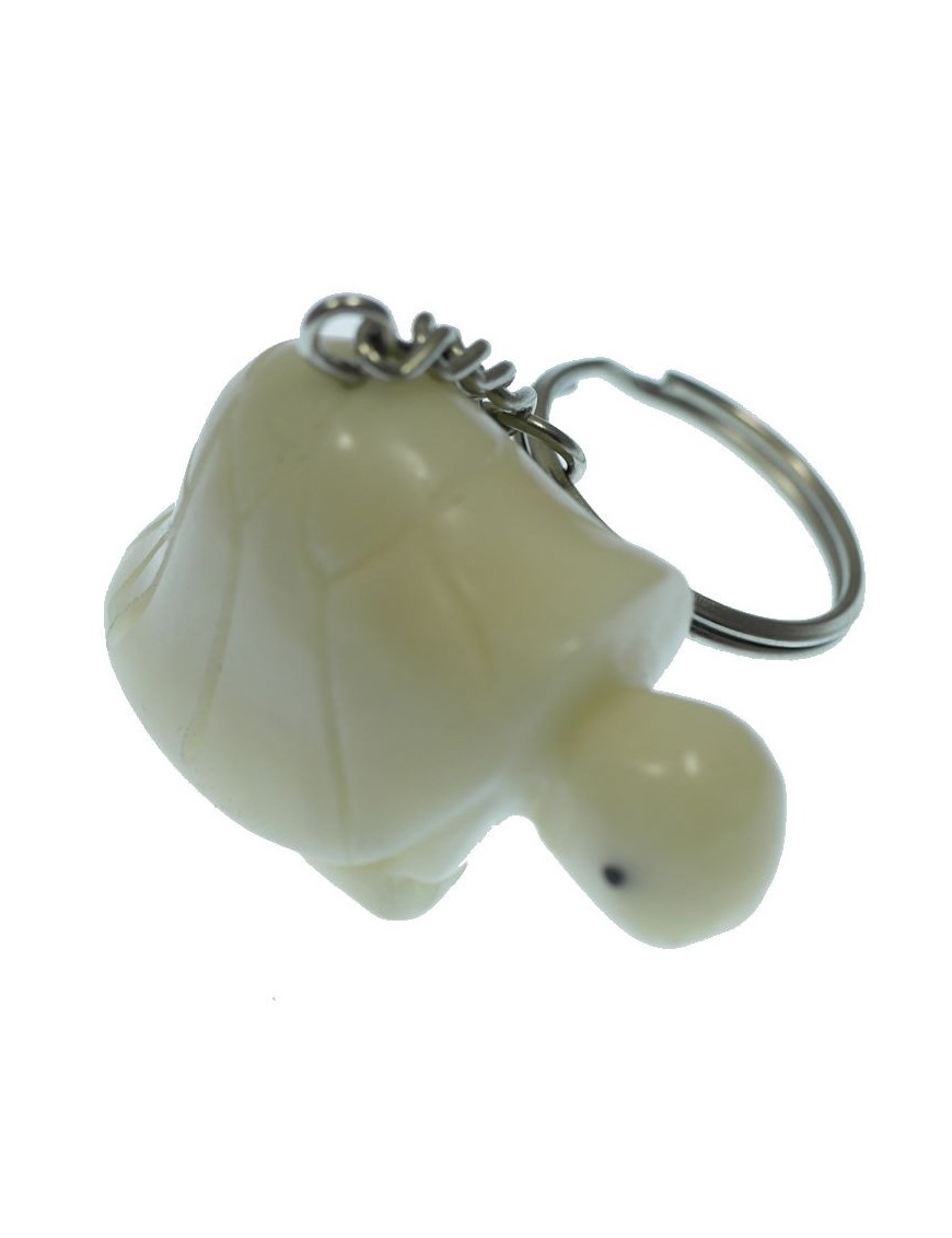 Porte clé tortue de terre tagua 