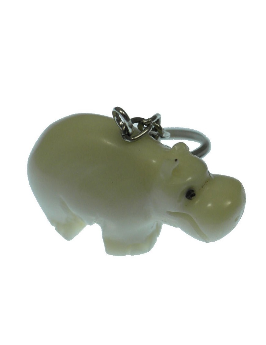 Porte clés hippopotame
