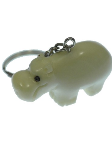 Porte clés hippopotame