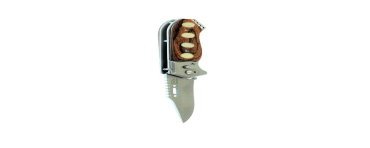 Couteau de poche "TAGUIOLE" manche bois et tagua