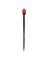 Pique à Cheveux graine de Tagua Teintée rouge