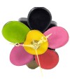 Horloge sur socle en graine de tagua