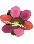 Horloge sur socle en graine de tagua 