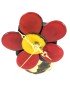 Horloge sur socle en graine de tagua 